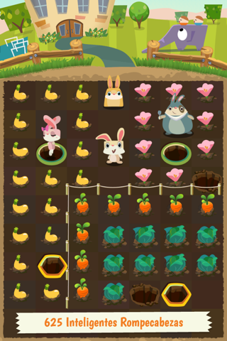 Patchmania KIDS - A Puzzle About Bunny Revenge! screenshot 3