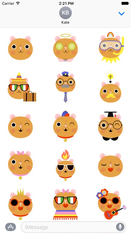 Emoji Pals - Quinn stickers