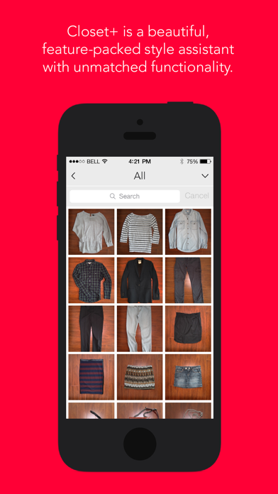 Closet - Clothing Organized Screenshot 1