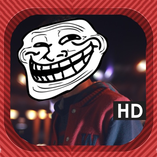 Troll Face Meme Creator Camera Icon