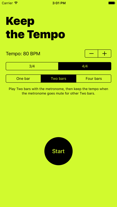 How to cancel & delete Keep the Tempo from iphone & ipad 1