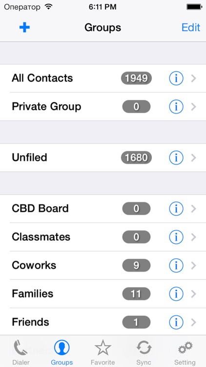 iContactsPro - Advanced Contact & Group Manager screenshot-3