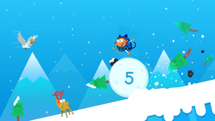 Dog on Snow Ball screenshot-3