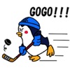 Penguins Love Ice Hockey Emoji