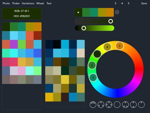 IC Colors Palettes screenshot 3