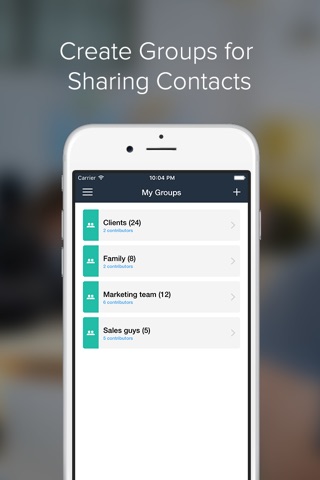 InviteUnite - Share Contacts screenshot 3