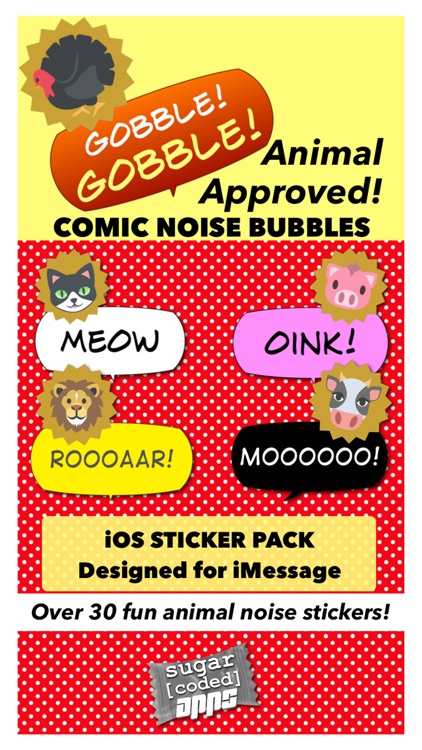 Gobble! Animal Noise Comic Bubbles screenshot-0