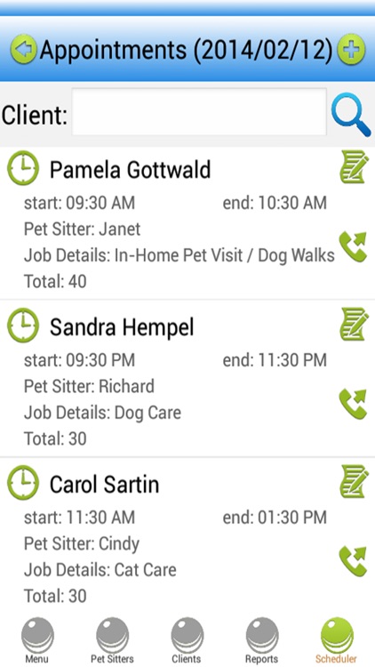 Pet Sitting Software screenshot-4