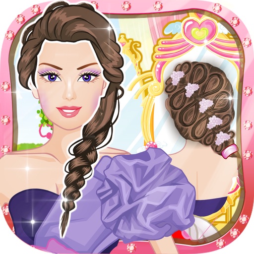 Braided hair Art Tutorials - Princess Sophia Dressup develop cosmetic salon girls games icon