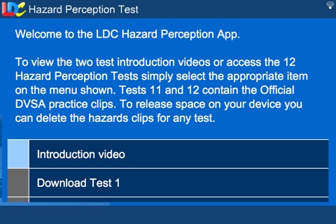 LDC Hazard Perception Test Full screenshot 2