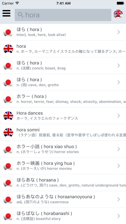 Offline Japanese English Dictionary Translator