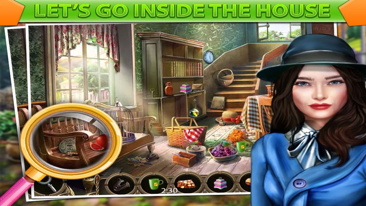 Family in Farm Town - find missing hidden objects