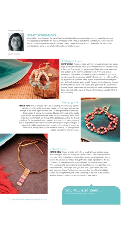 Beads and Beyond - The Worlds Best Beading and Jewelry Magazine