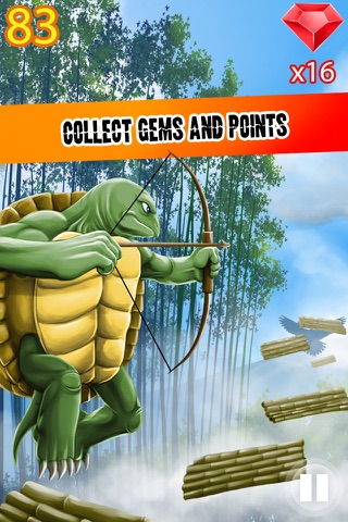 Turtle Jump - Ninja Style screenshot 2