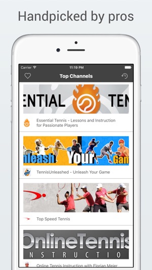 Tennis Tutorial - Best videos handpicked by pros(圖1)-速報App