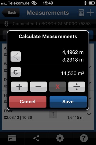 GLM measure&document screenshot 3