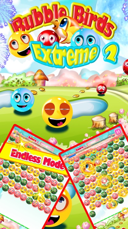 Bubble Shooter Birds Garden Girl Extreme!