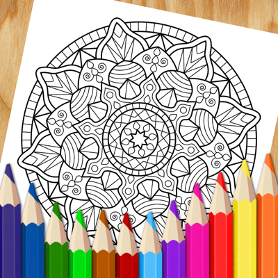 Mandala Coloring Pages Book