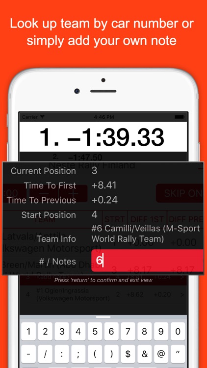 RallyTime Pro: Ski & Rally Car Timing screenshot-3