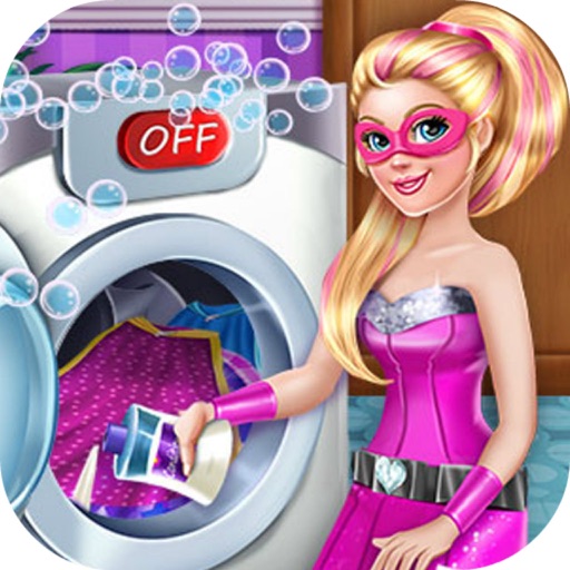 Super Princess Washing Capes icon