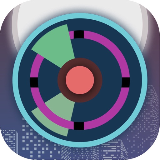 Circle Bouncing- Night Style iOS App