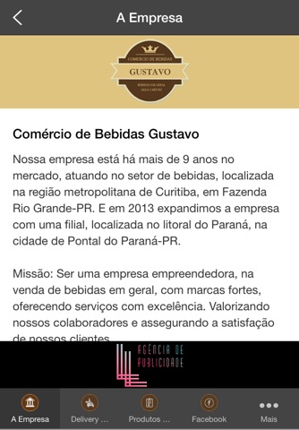 Comércio de Bebidas Gustavo screenshot 2