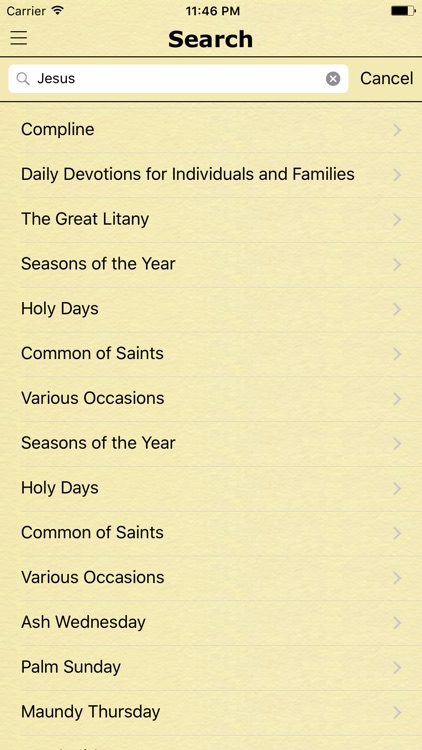 Book of Common Prayer. All Prayers for each Day screenshot-3