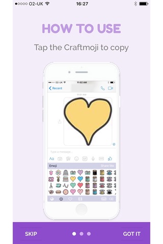 Craftmoji - the cute craft sticker App screenshot 3