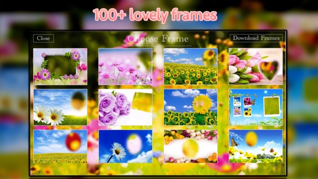 Lovely Flower Frames - cutest photo frame app.(圖3)-速報App