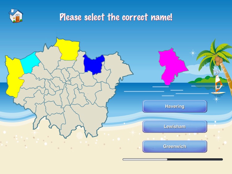 Greater London Puzzle Map screenshot-3