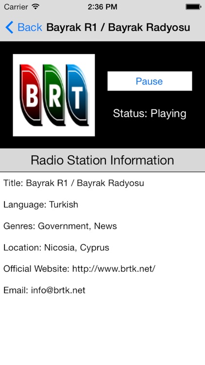 Cyprus Radio Live (Kıbrıs Radyo / Κύπρος ραδιόφωνο screenshot-4