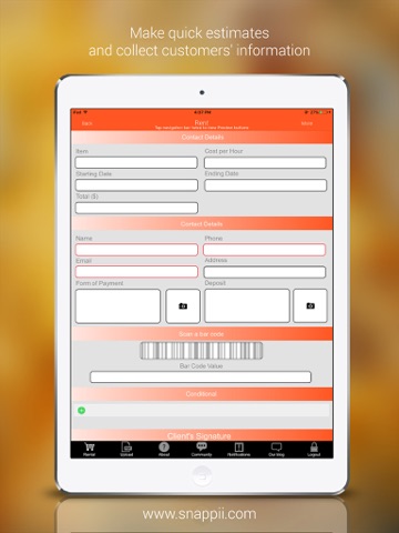 Rental Business Management App screenshot 3