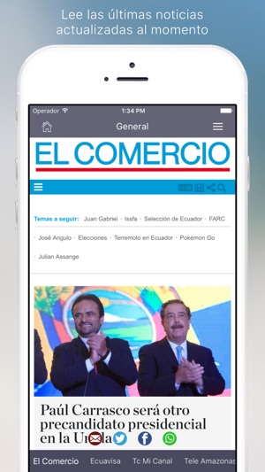 Periódicos Ecuatorianos(圖3)-速報App