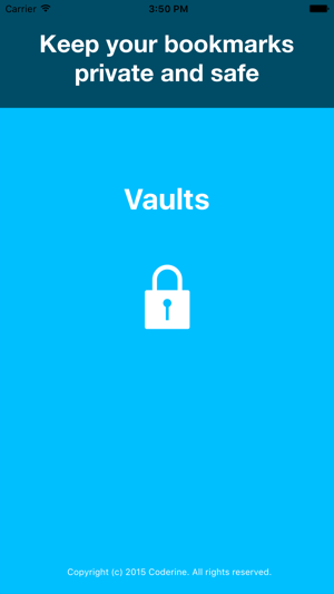 Vaults - Private Secret Browser Bookmark