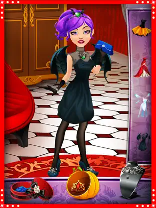 Skærmbillede 2 Halloween Salon, Dress up, Spa Makeover kids games iphone