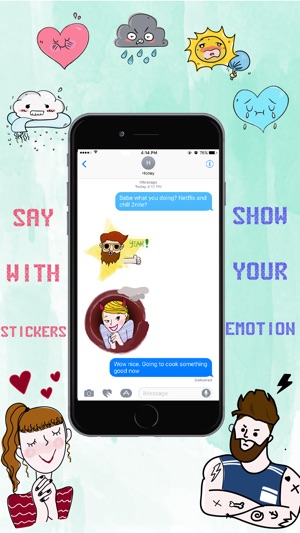 Couple Stickers For Imessage(圖2)-速報App