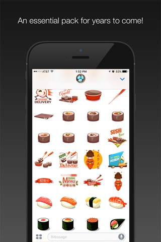 Sushi Stickers screenshot 3
