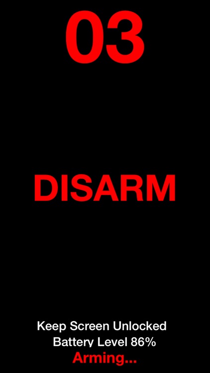 Phone Motion Alarm