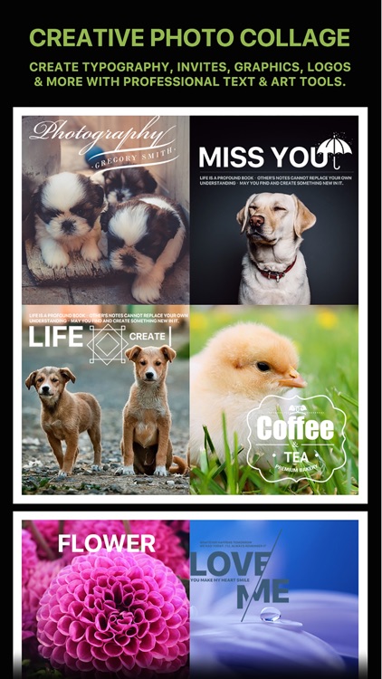 Message Card - Add Stickers, Filters & Text