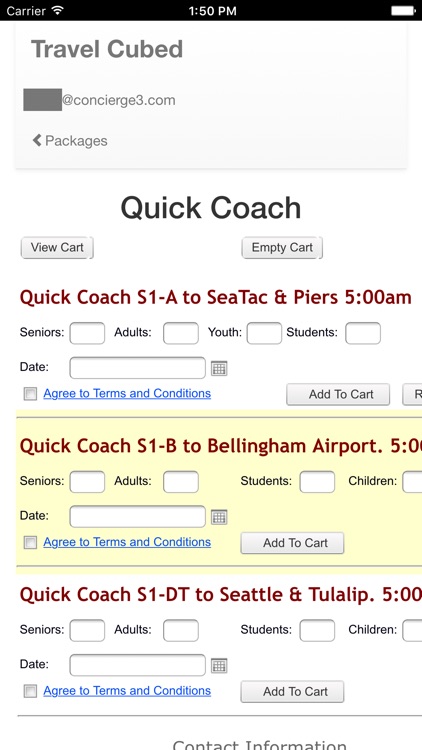 Travel Cubed - Access Web