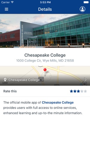 Chesapeake College Mobile App(圖2)-速報App