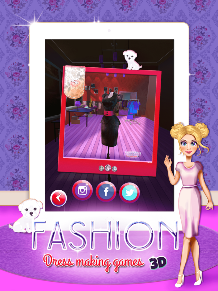 Fashion Dress  Designer 3D Clothes Making Game.s