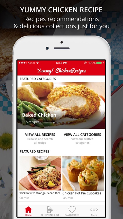 Yum! Chicken Recipes Pro - Cook And Learn Guide