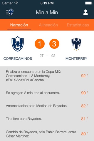 Club Rayados Monterrey Oficial screenshot 4