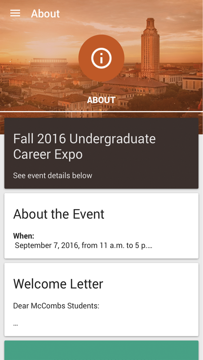 McCombs Career Expo