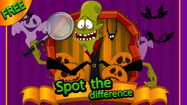 Find & Spot the Difference:kids Halloween Edition(圖4)-速報App