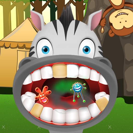 Jungle dentist: Animals cure iOS App