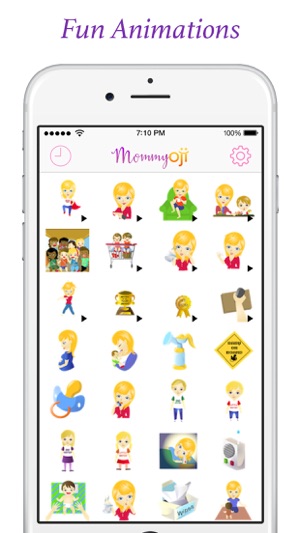 Mommyoji - Emoji Keyboard For Moms