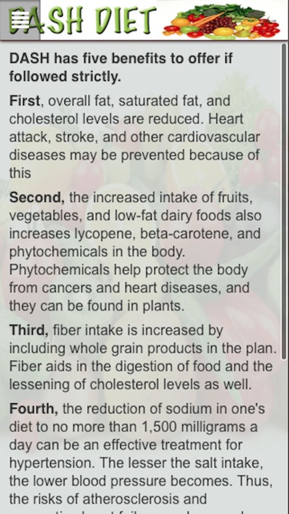 DASH Diet: Pain Free Lose Weight and Healthy Diet screenshot-4