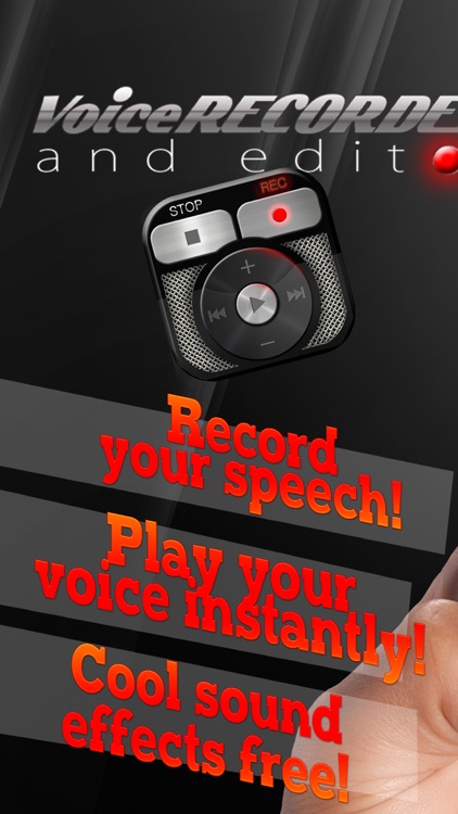 Voice Recorder with Special Effects – Best Voice Changer with Speech Modifier and Sound Editor